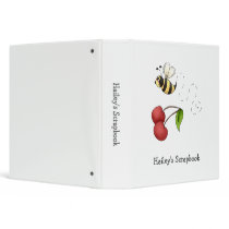 Country Cherries · Bee & Cherries Vinyl Binders