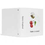 Country Cherries · Bee &amp; Cherries Vinyl Binders