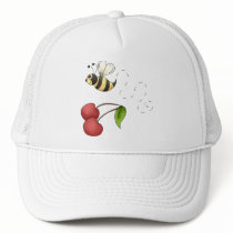 Country Cherries · Bee & Cherries Trucker Hats