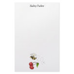 Country Cherries · Bee &amp; Cherries Customized Stationery