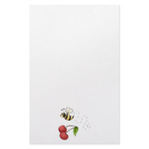 Country Cherries · Bee & Cherries Custom Stationery