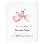 Country Cherries · Pink & Apricot Dragonfly. Invitations