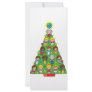 Country Children Christmas Tree Custom Rack Cards