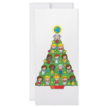 Country Children Christmas Tree rack cards