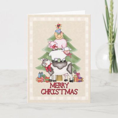 Country Christmas cards