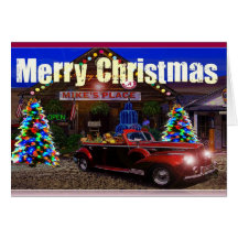 Country Christmas Greeting Cards