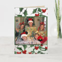 Country Christmas photo cards card