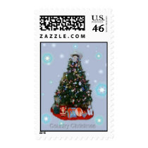 Country Christmas Postage