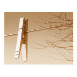 Country Clothespin Post Cards