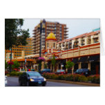 Country Club Plaza 47th Street Kansas City Greeting Card