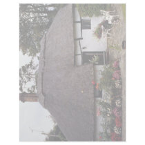 Country cottage, Britain Europe Letterhead Design