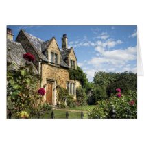Country Cottage HDR art card cards