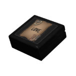 Country Cowboy Boots Western Wedding Keepsake Box