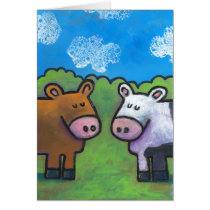 Country Cows cards