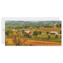 Country - Cows Grazing Custom Rack Card