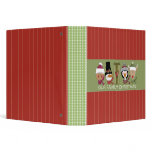 Country Critters Family Christmas Scrapbook Binder