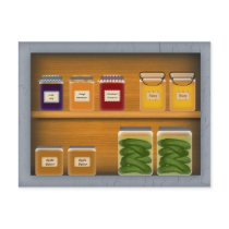 Country Cupboard Recipe Card postcards by MouseCountry Country Cupboard Recipe Card postcards