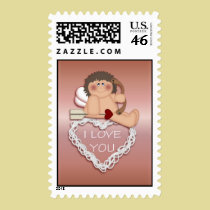 Country Cupid stamps