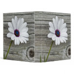 Country Daisy Vinyl Binder