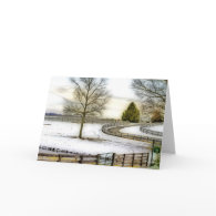 Country Dream - Blank Note Card card