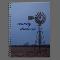 Country Dreamin' Notebook notebooks
