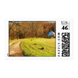 Country Drive Postage Stamp
