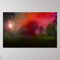 Country Evening Poster