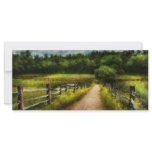 Country - Every journey starts with a path  Custom Rack Card