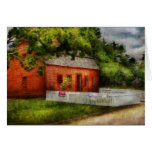 Country - Farm - A small farm house Card