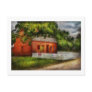 Country - Farm - A small farm house Post Card
