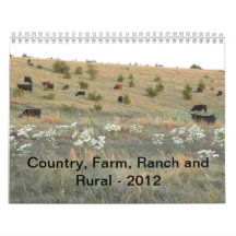 Country, Farm, Ranch and Rural - 2012 Calendars