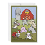 Country Farmlife 6 Invitation