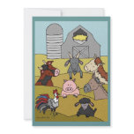 Country Farmlife 8 Custom Invitations
