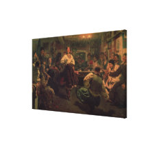 Country Festival, 1881 Stretched Canvas Prints