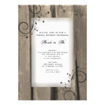Country Flowers Bridal Shower Invitation