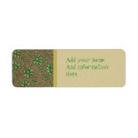 Country Flowers Custom Return Address Labels
