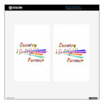 Country Forever Decal For Kindle Fire