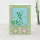 Country Frame Card - A country style design with flowers for Mothers Day.