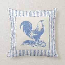 Country French Farmhouse Chicken Pillow