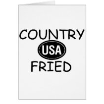 Country Fried cards