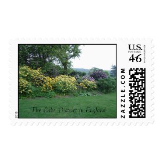 Country Garden, England stamp