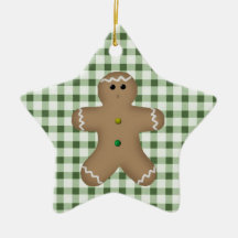 Country Gingerbread Man Ornament