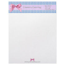 Country Gingham Letterhead
