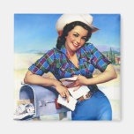 Country girl Magnet magnets