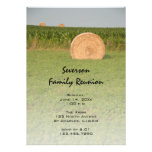 Country Hay Bales Family Reunion Announcements