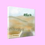 Country hillside canvas prints