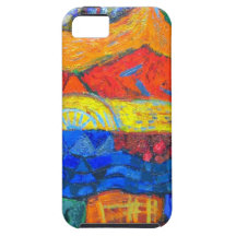 Country Holidays (abstract landscape) iPhone 5 Case