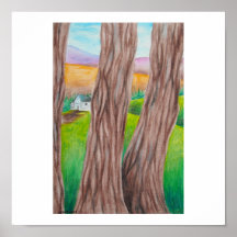 Country Home Art Print