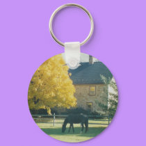 Country Horse - keychain by Horseshoes3 Country Horse - keychain
