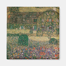 Country House by the Attersee, c.1914 Magnets